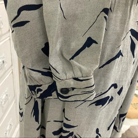 Vintage long sleeves dress size L - Picture 3 of 12